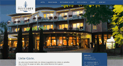 Desktop Screenshot of hotel-ott.de