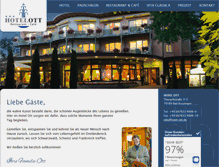 Tablet Screenshot of hotel-ott.de